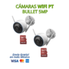 KIT DE 2 CÁMARAS WIFI BALA 5MP PARA EXTERIOR EZVIZ + 2 MICROSD 128GB | Solución ideal para vigilancia inteligente en hogares, negocios y oficinas. Ofrece imagen ultra HD 5MP, acceso remoto desde el celular y almacenamiento incluido, todo en un sistema fácil de instalar y configurar. Este kit incluye 2 memorias Micro SD de 128GB, lo que permite grabación local continua sin necesidad de pagar suscripciones.