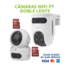 KIT DE CÁMARAS WIFI PT DOBLE LENTE EZVIZ – 1 INTERIOR + 1 EXTERIOR + 2 MICROSD 128GB | Es una solución de videovigilancia completa y fácil de instalar, ideal para proteger hogares, negocios y oficinas sin necesidad de DVR ni cableado complejo. Incluye 1 cámara interior y 1 cámara exterior con doble lente y movimiento PT (Pan/Tilt), además de 2 tarjetas MicroSD de 128GB, listas para grabar desde el primer día.