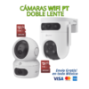 KIT DE CÁMARAS WIFI PT DOBLE LENTE EZVIZ – 1 INTERIOR + 1 EXTERIOR + 2 MICROSD 128GB | Es una solución de videovigilancia completa y fácil de instalar, ideal para proteger hogares, negocios y oficinas sin necesidad de DVR ni cableado complejo. Incluye 1 cámara interior y 1 cámara exterior con doble lente y movimiento PT (Pan/Tilt), además de 2 tarjetas MicroSD de 128GB, listas para grabar desde el primer día.