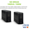 KIT NO BREAK 1000VA 500W KIT DE 2 NO BREAK UPS TIPO TORRE 1000VA/500W, CYBERPOWER UT1000GU.