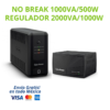 KIT CYBERPOWER NO BREAK UPS 1000VA / 500W + REGULADOR DE VOLTAJE 2000VA / 1000W | Respaldo Eléctrico que ofrece una protección completa contra apagones, variaciones de voltaje y picos eléctricos para equipos electrónicos sensibles.  Es la solución ideal para hogares, oficinas, negocios, CCTV, routers, computadoras y sistemas de seguridad, garantizando continuidad operativa y mayor vida útil de tus dispositivos.