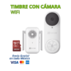 KIT TIMBRE WI-FI CON CÁMARA Y BATERÍA EZVIZ + MICRO SD 128GB - VIDEO DOORBELL EXTERIOR | Protege tu hogar o negocio con el Kit Timbre Wi-Fi con Cámara EZVIZ, una solución de seguridad inteligente para exteriores que te permite ver, escuchar y hablar con quien se acerque a tu puerta desde cualquier lugar, directamente desde tu smartphone. Grabación local sin pagos mensuales.