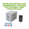 KIT REGULADOR DE VOLTAJE KOBLENZ RI-2002 2000VA / 1500W + SUPRESOR DE PICOS, 1 CONTACTO, 2X RJ-45/RJ-11, 900 JOULES. VICA| PARA REFRIGERADOR O LAVADORA | Protege contra variaciones de voltaje, picos eléctricos y caídas de tensión, diseñado especialmente para equipos de alto consumo, prolongando su vida útil. ideal para hogares y negocios.