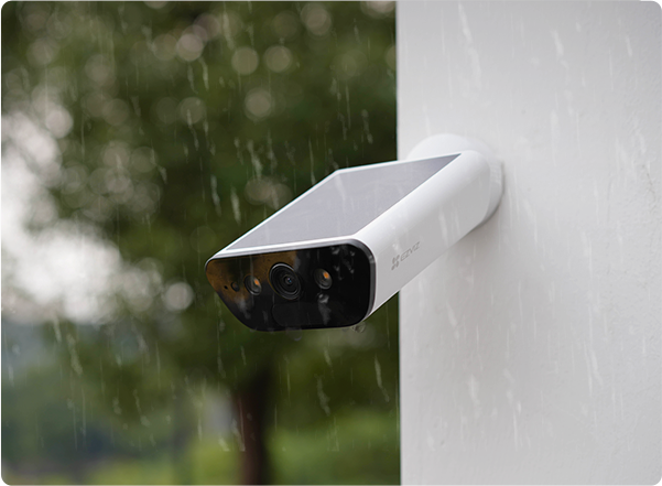 Kit Cámaras WiFi 4K EZVIZ Exterior con Batería y Panel Solar | WiFi 6, Visión Nocturna, Detección Humana/Vehículos + 2 MicroSD 128GB